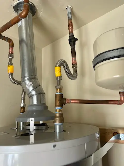 Water heater installation and plumbing repair in Christiana